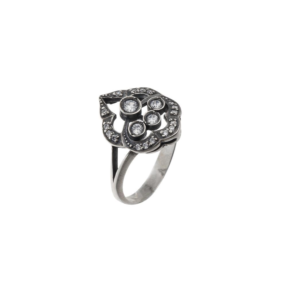 Романтическое серебряное кольцо, Ag-к90 фото 1