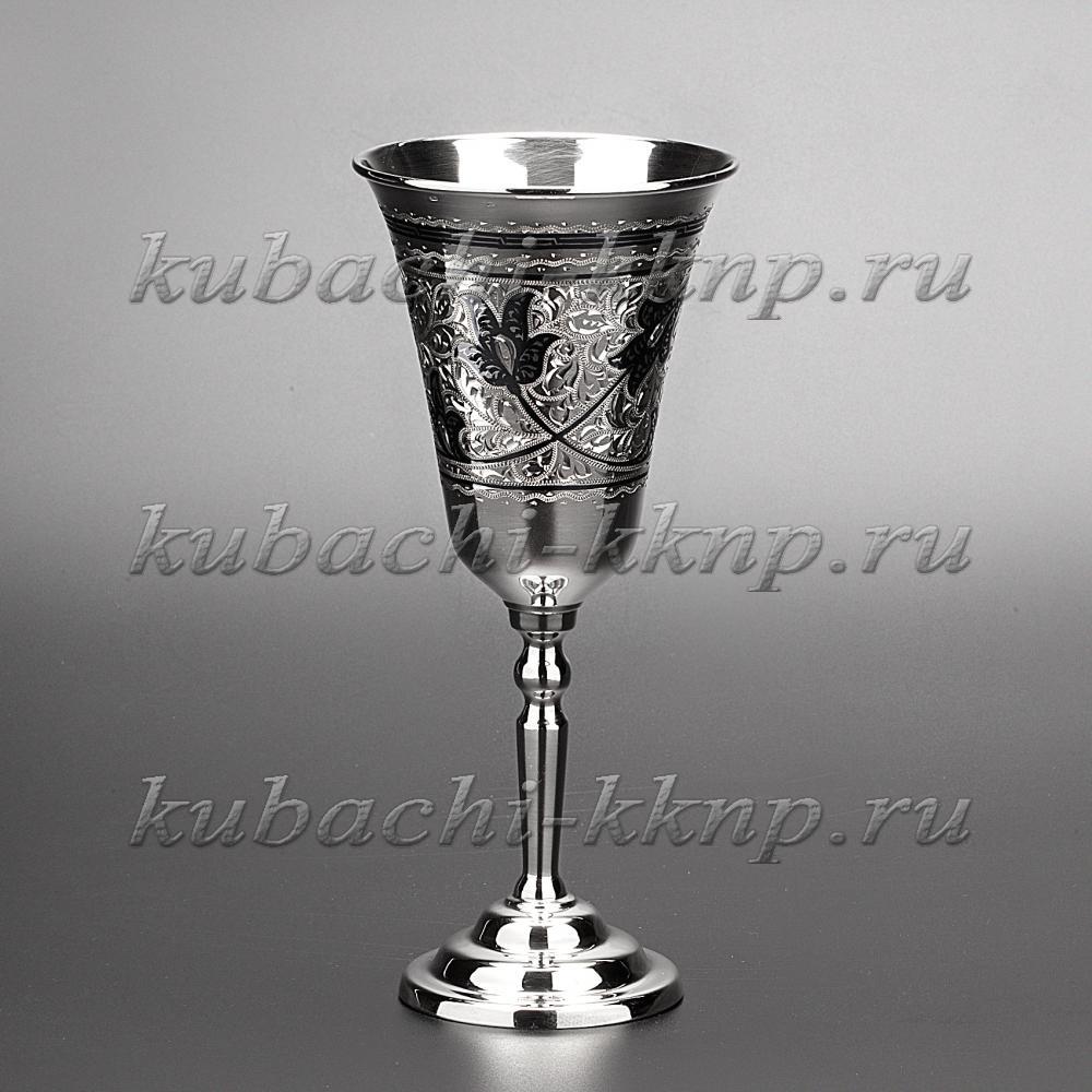 Набор серебряных бокалов из серебра «Колокольчик», ф0010-2 фото 2