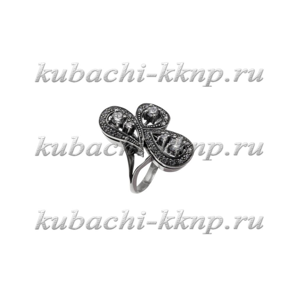 Кольцо из серебра Бесконечность, Ag-к111 фото 1