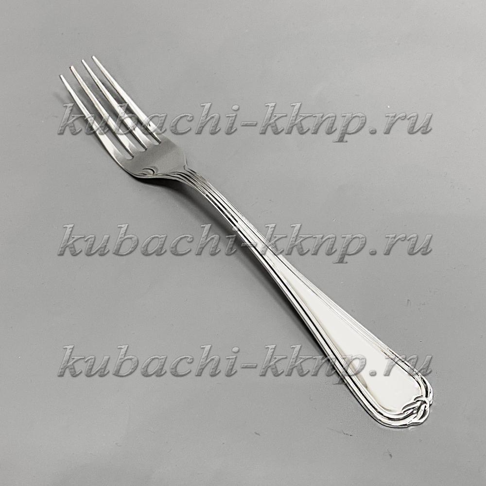 Серебряная вилка столовая «Классика», в01 фото 1