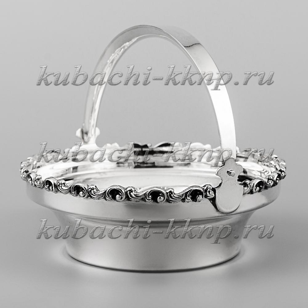 Чайный набор из серебра, чср016 фото 3