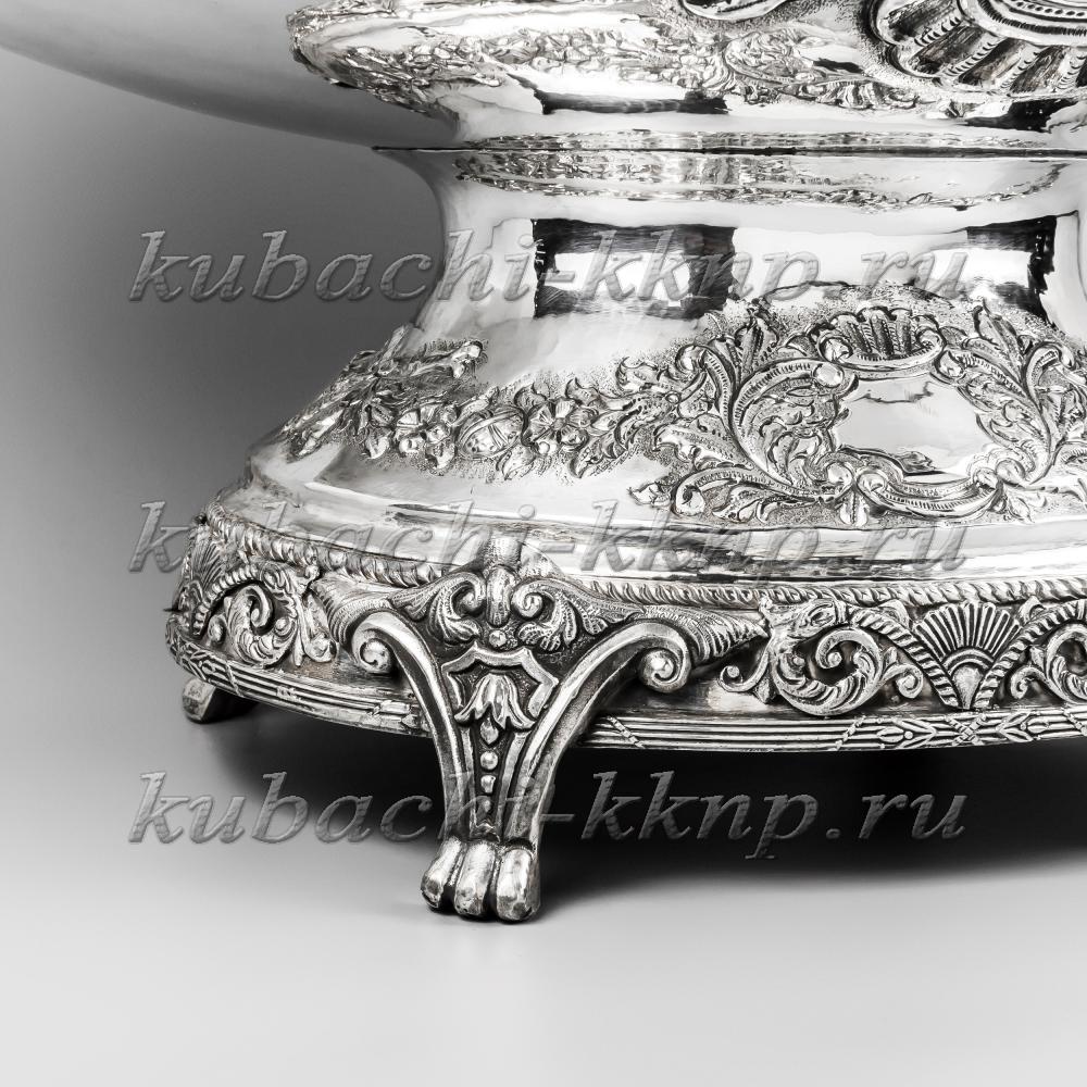 Серебряная ваза , вз022 фото 3