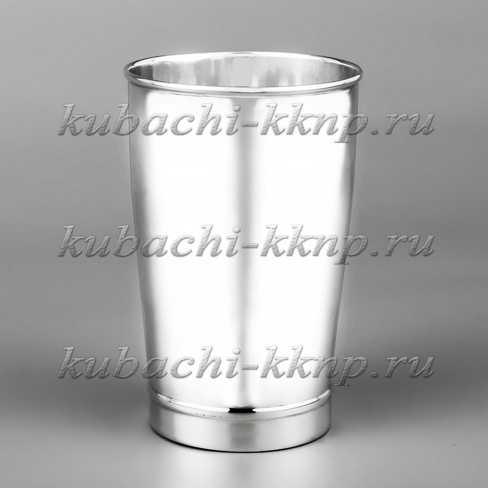 серебряный стакан «Глянец», ст036 фото 1