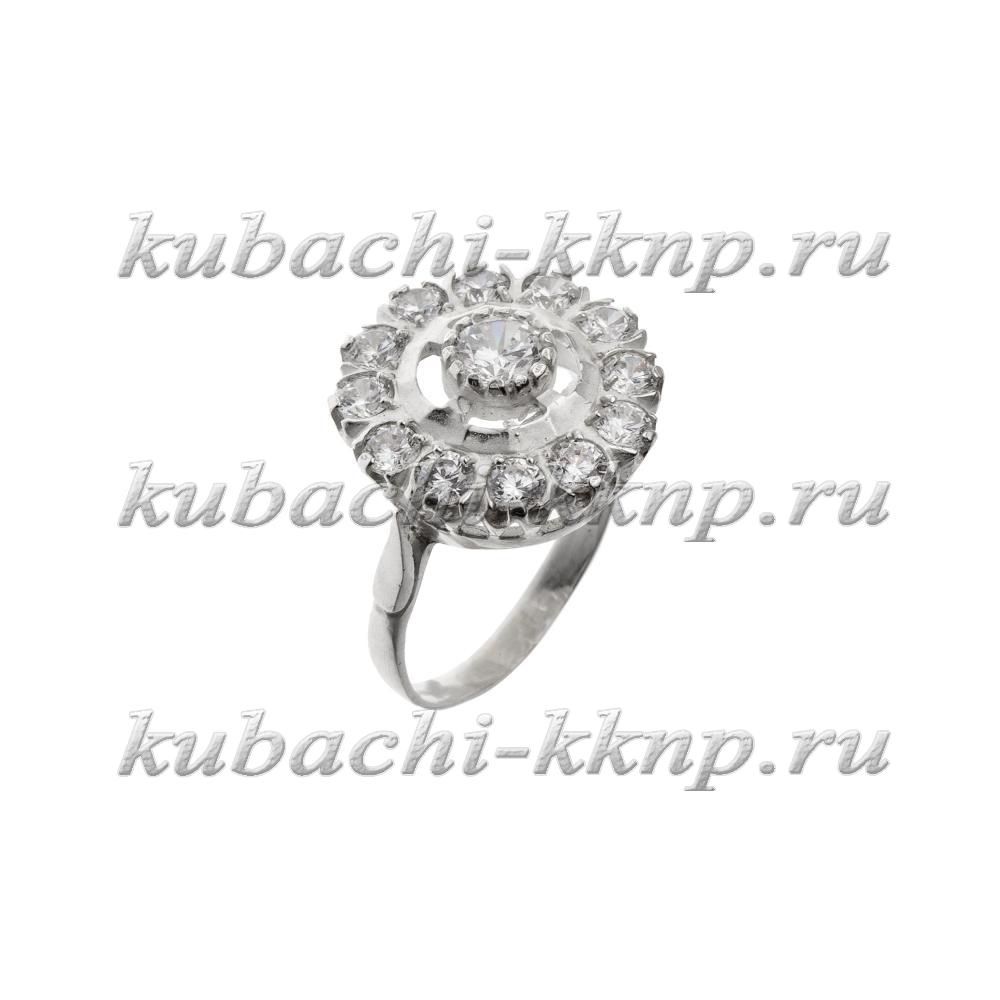 Кольцо из серебра Облачко, Ag-к24 фото 1