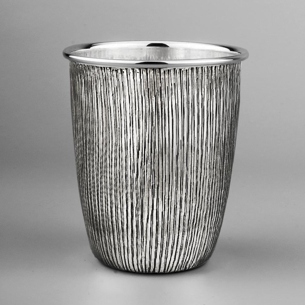 Набор  из шести серебряных стаканов Антик, ст042-6 фото 2