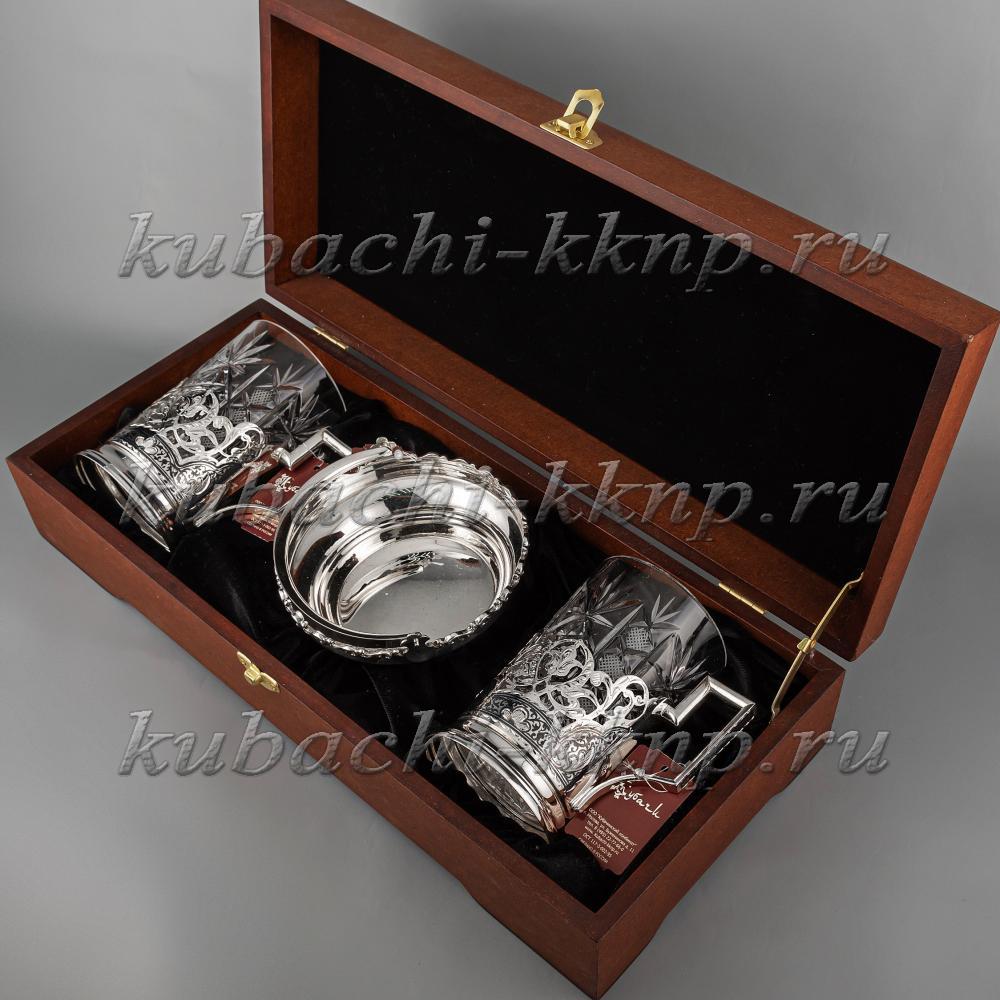 Чайный набор из серебра, чср016 фото 1