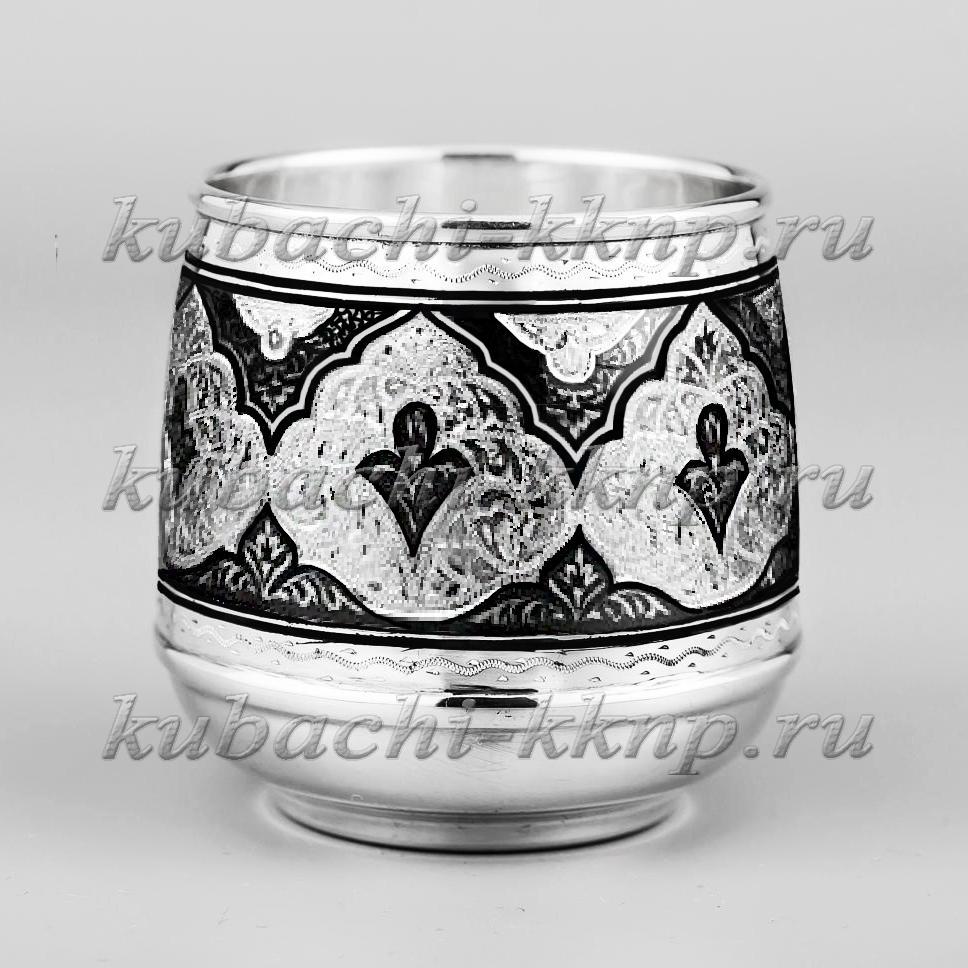 Стакан серебряный для виски, 155мл, ст064 фото 1