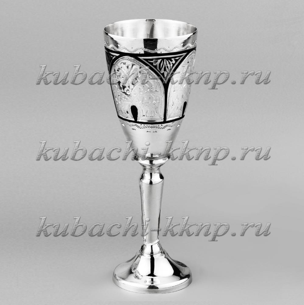 Кубачинская рюмка из серебра, р0007 фото 1