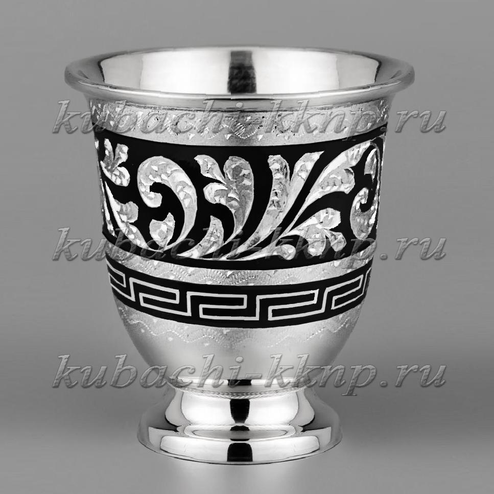 Образцовая серебряная стопка Кубачи, СТП101 фото 2
