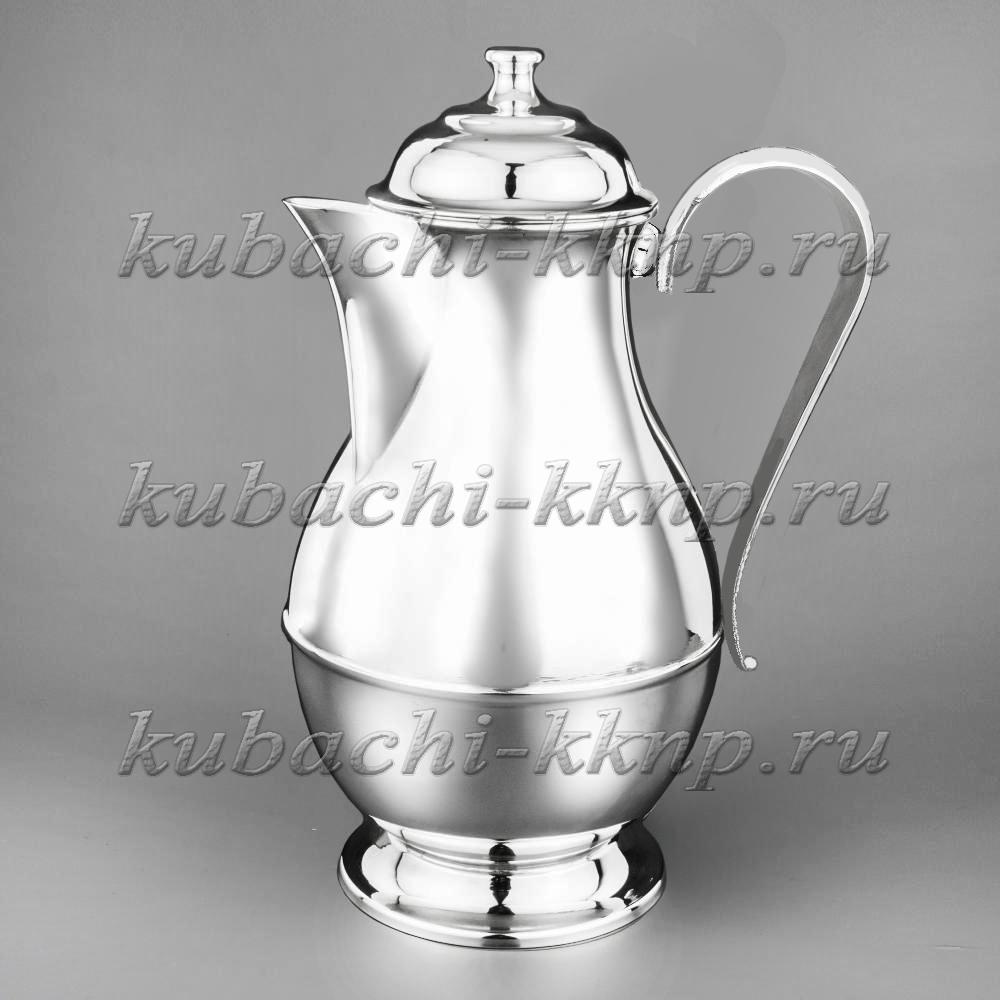 Серебряный кувшин для воды Отражение, КВ241 фото 2