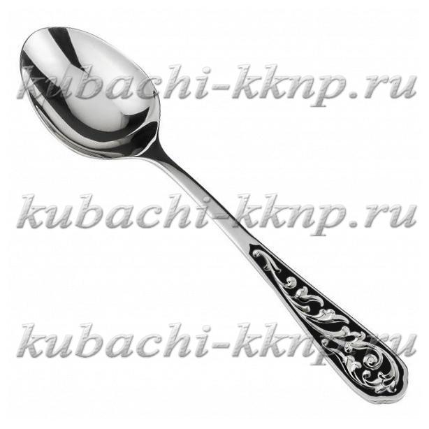 Серебряная столовая ложка 925 пробы Кубачи, стл026 фото 1