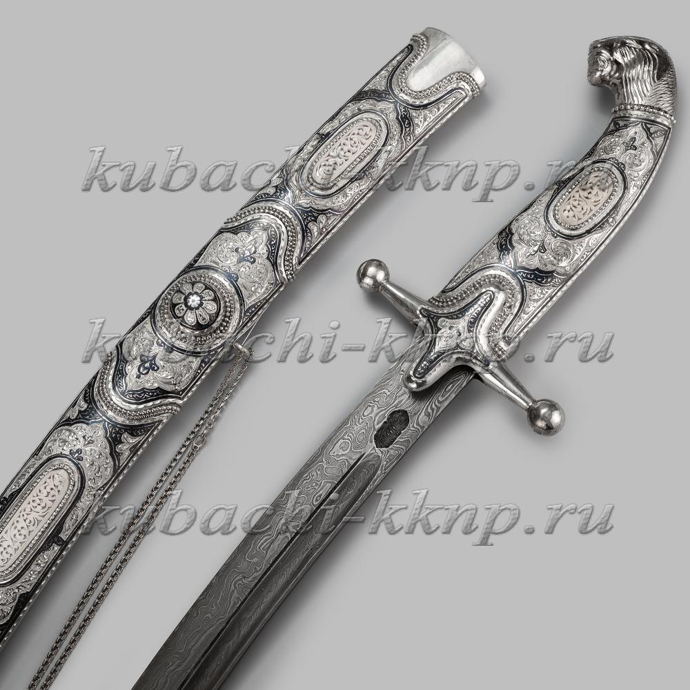 Авторская серебряная сабля ручной работы Персия, САБ016 фото 1