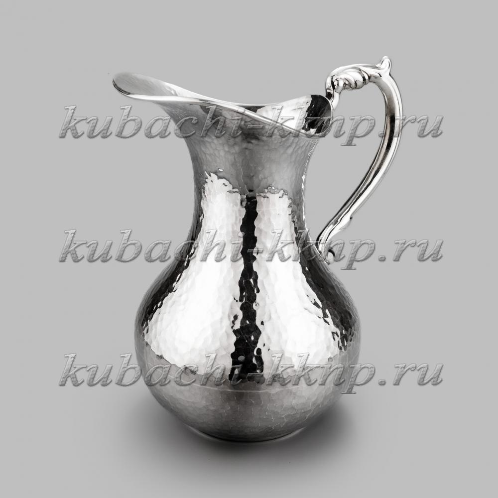 Серебряный кувшин без крышки Соты, КВ230 фото 1