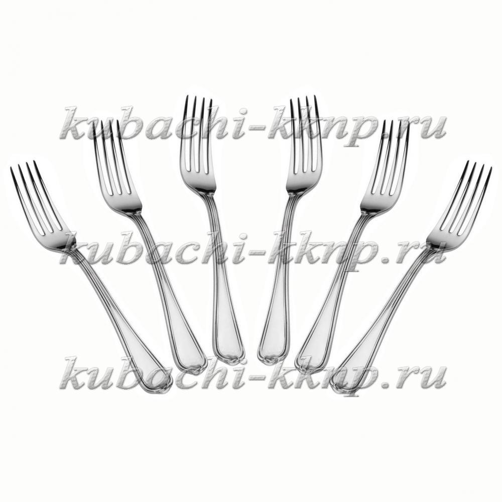 Набор классических серебряных вилок, в01-6 фото 1