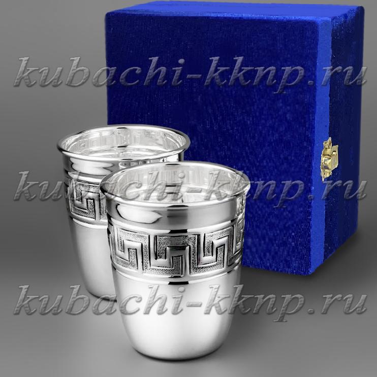 Набор серебряных стаканов Ереван, ст14-2 фото 1