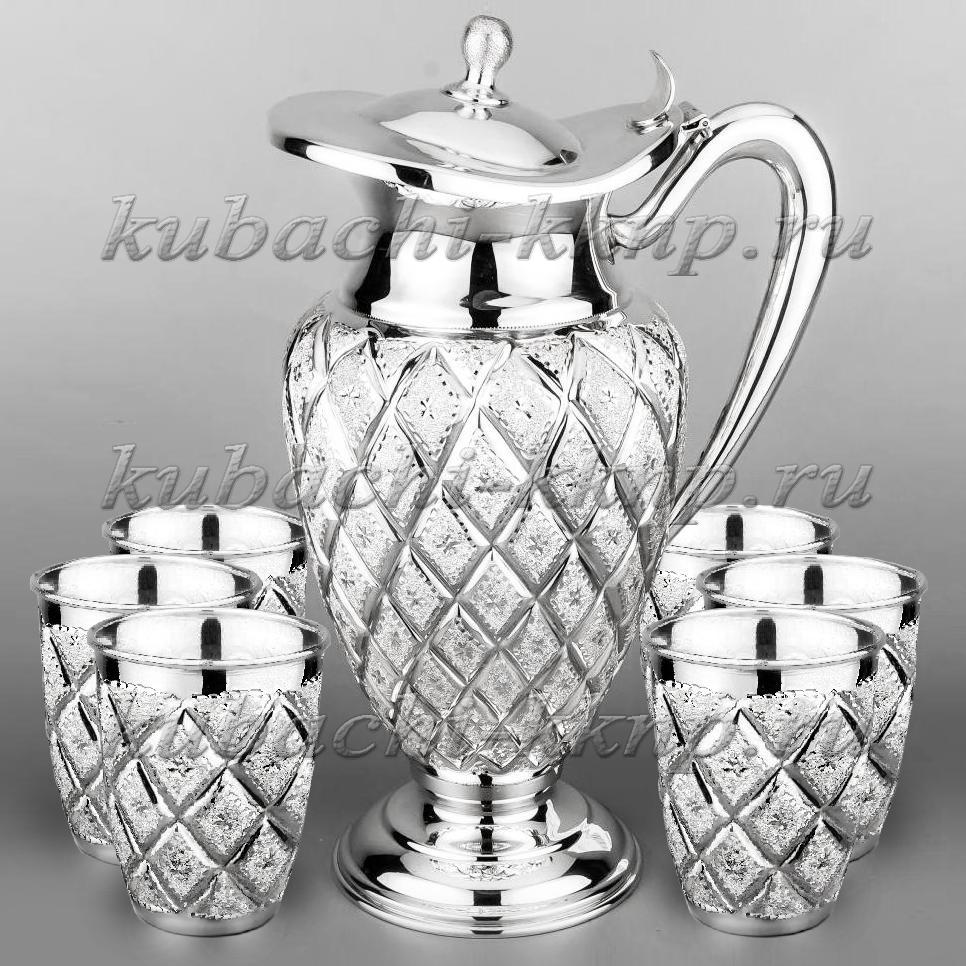 Набор для воды с шестью стаканами Лазер, ндв113 фото 2