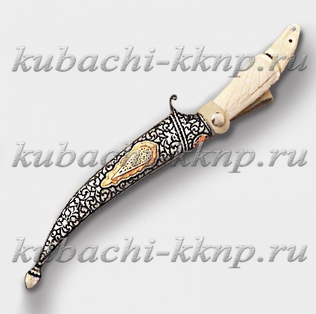 Серебряный кинжал(нож) Краса, нж13 фото 1