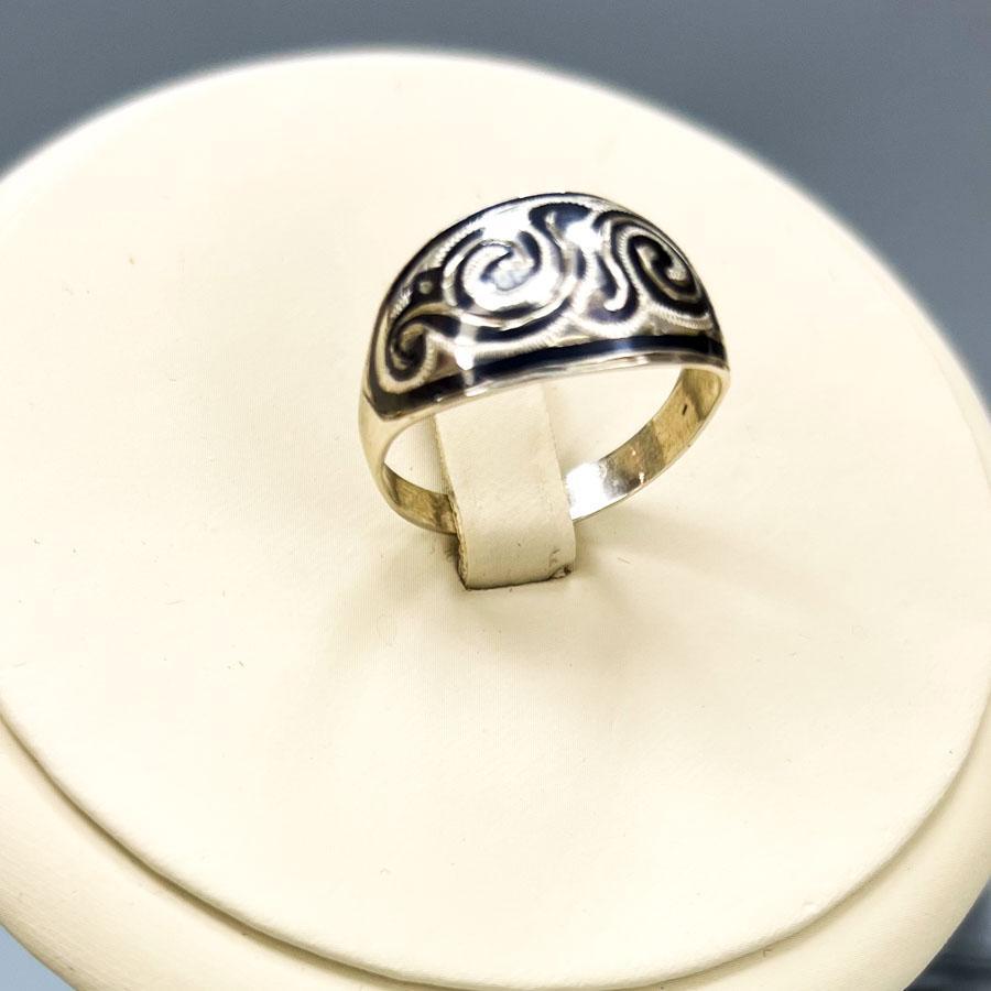 Кольцо женское серебро 925 пробы Барьер, к157 фото 1