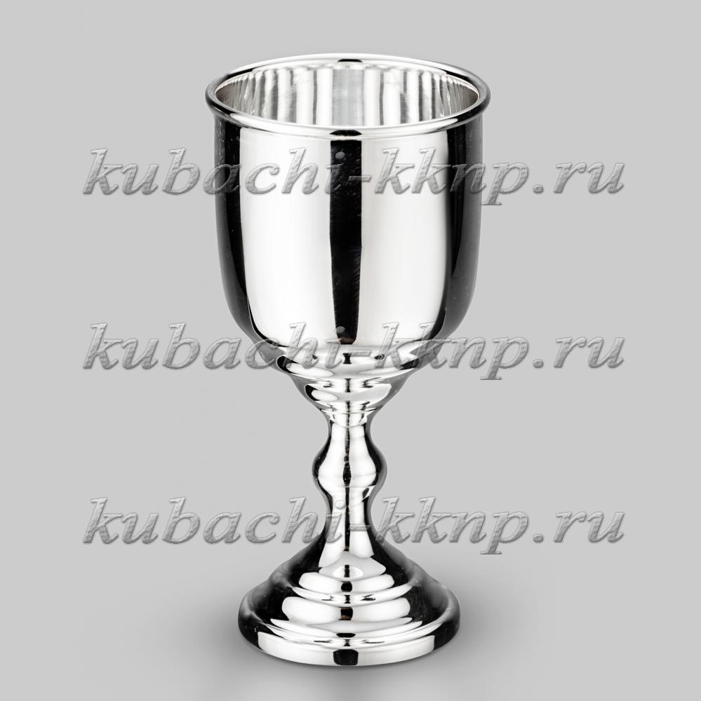 Набор рюмок из чистого серебра 999 пробы Шик, р108-6 фото 3