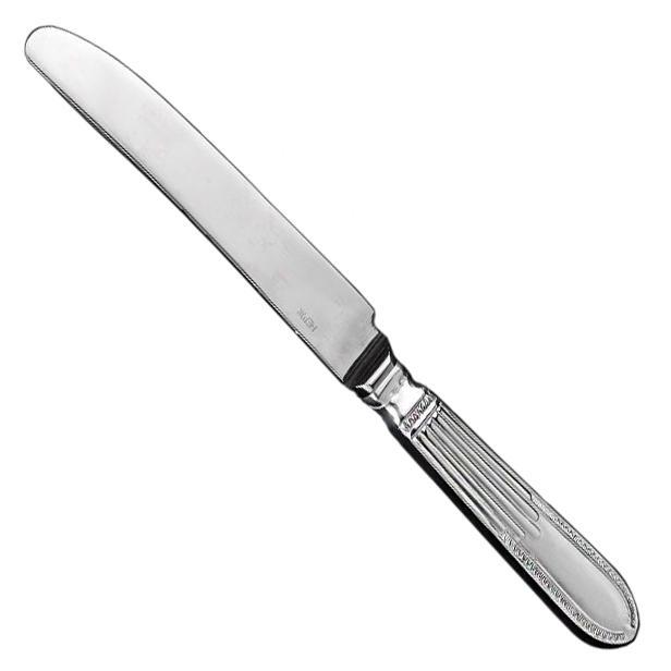 Большой серебряный столовый нож Элегант, н011 фото 1