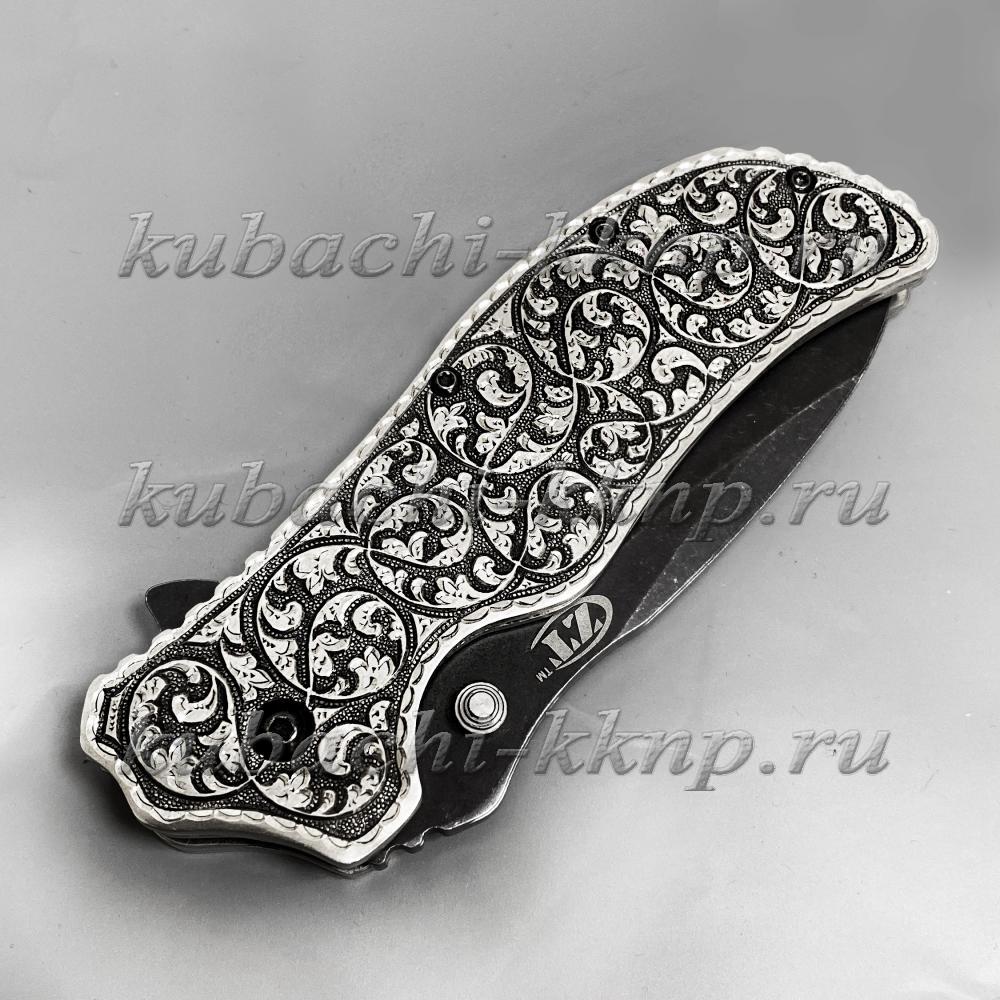 Нож со вставками из серебра, НЖ05 фото 2