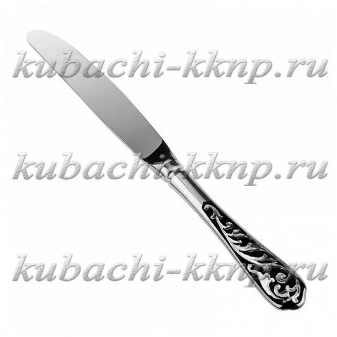 Серебряный столовый нож Кубачи, н07 фото 1