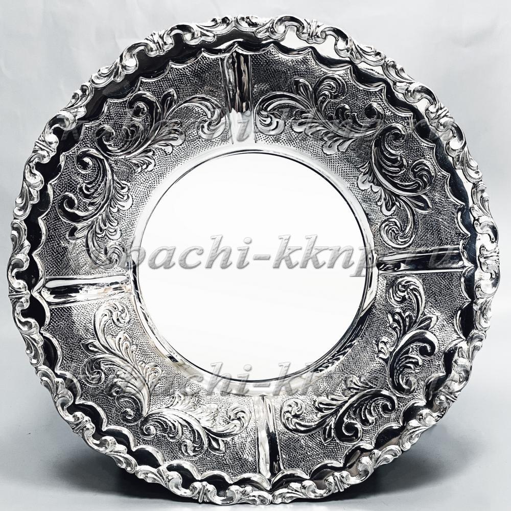 Серебряная тарелка , ТРК09 фото 1