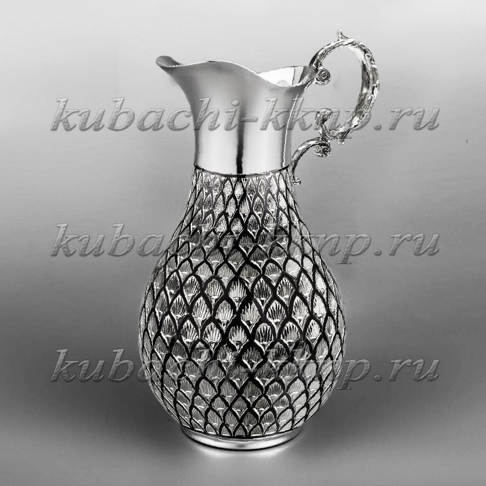 Изящный серебряный молочник, М023 фото 1