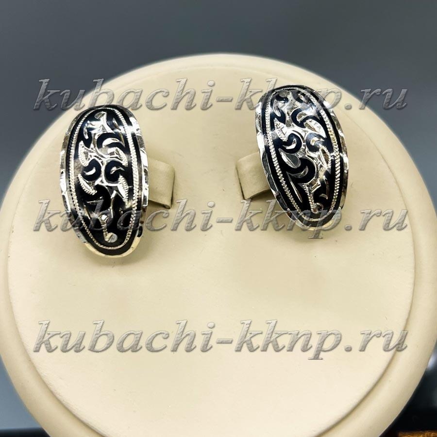 Серебряное кольцо Виолончель, к156 фото 1