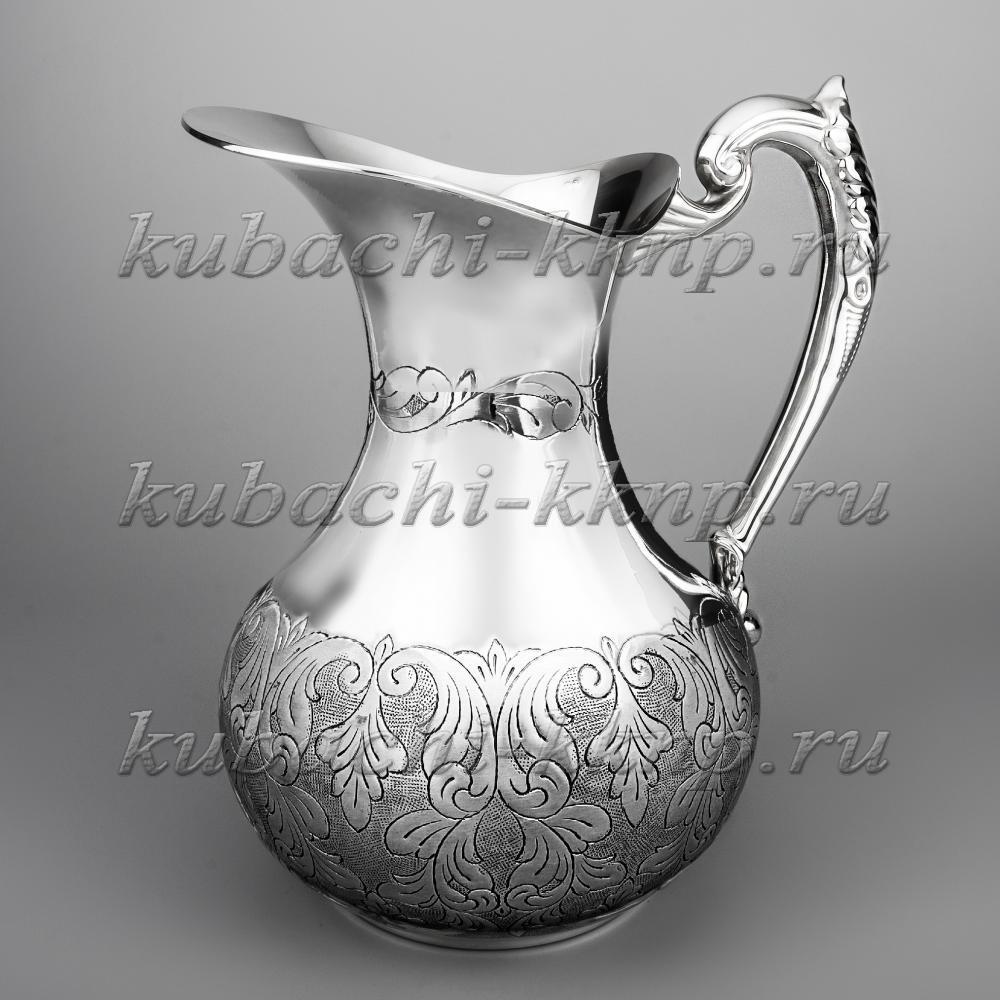 Оригинальный серебряный кувшин , КВ214 фото 1