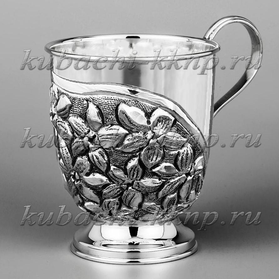 Большая серебряная кружка Хойя, КР146 фото 2