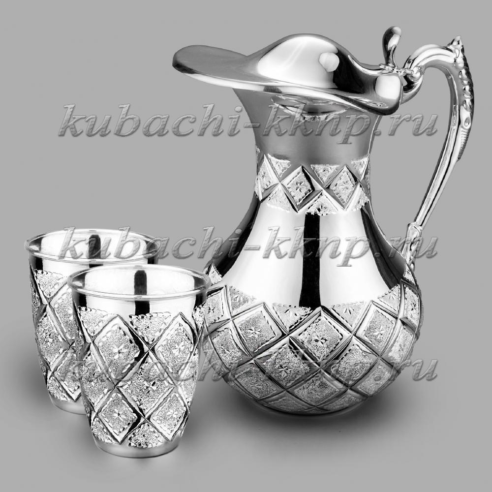 Набор для воды с двумя стаканами Лазер, ндв114 фото 2