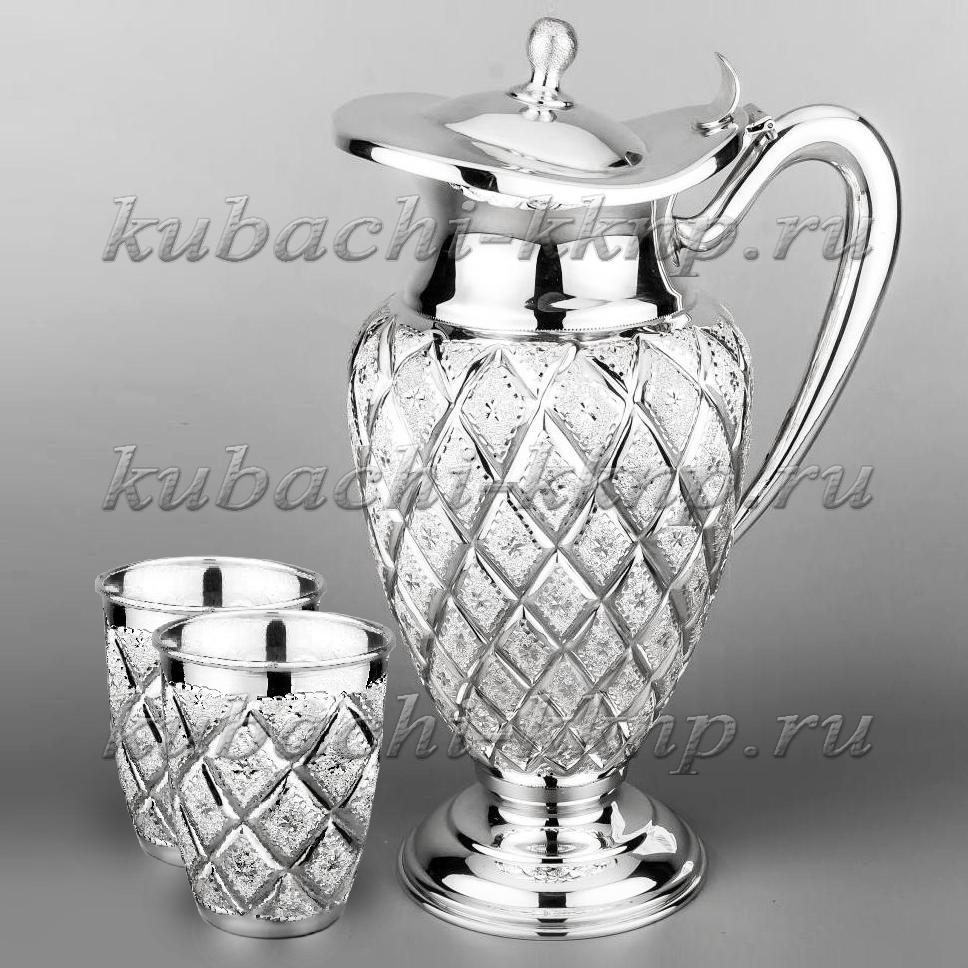 Набор для воды с двумя стаканами Лазер, ндв111 фото 2