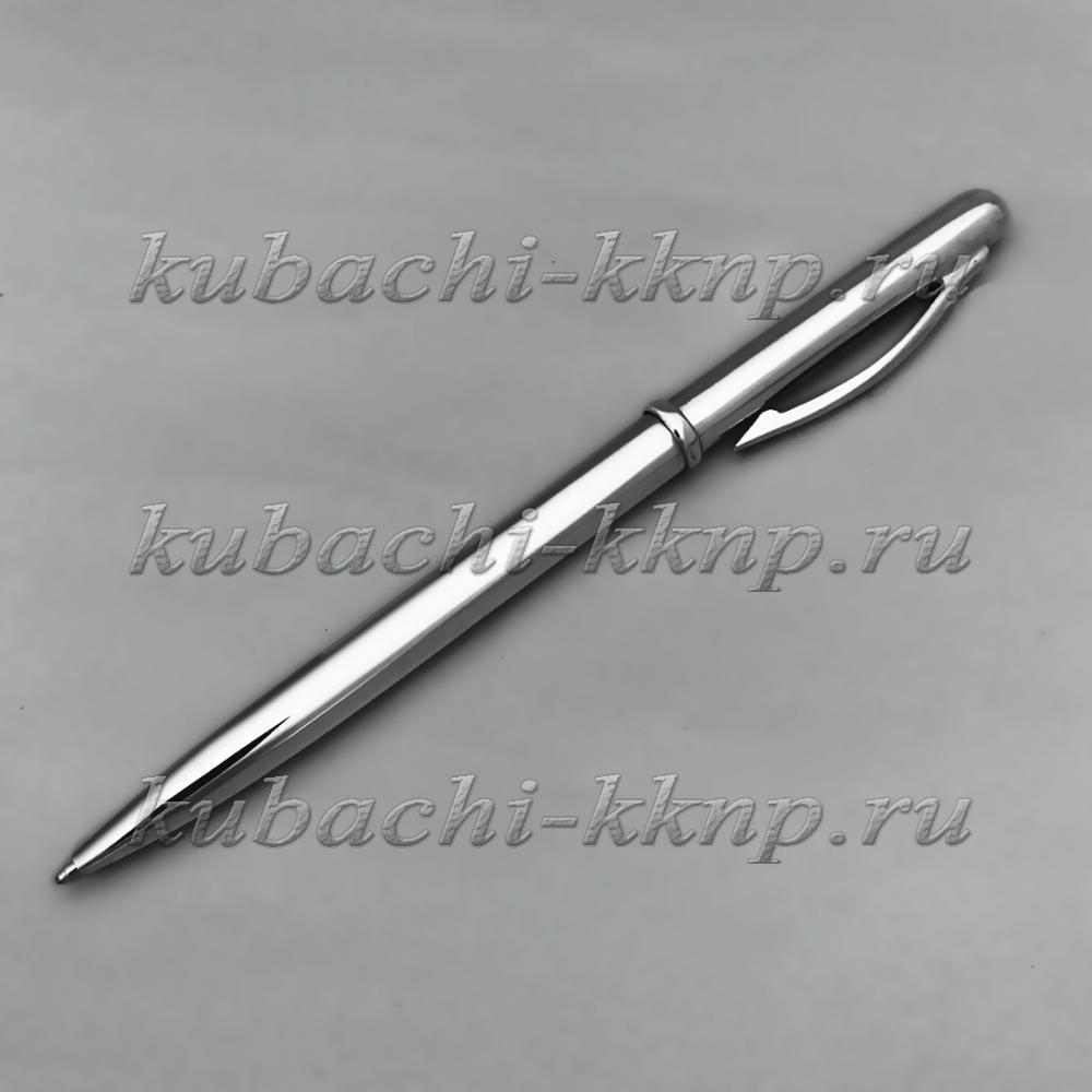 Оригинальная глянцевая серебряная ручка, РУЧ30 фото 1