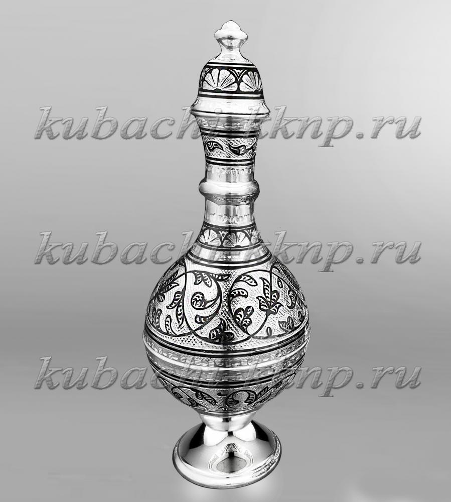 Оригинальный Водочный набор из серебра На троих, ВС03 фото 3