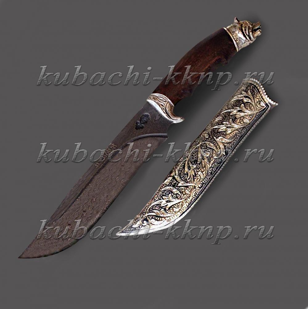 Нож из серебра «Кубачи», нж01 фото 1