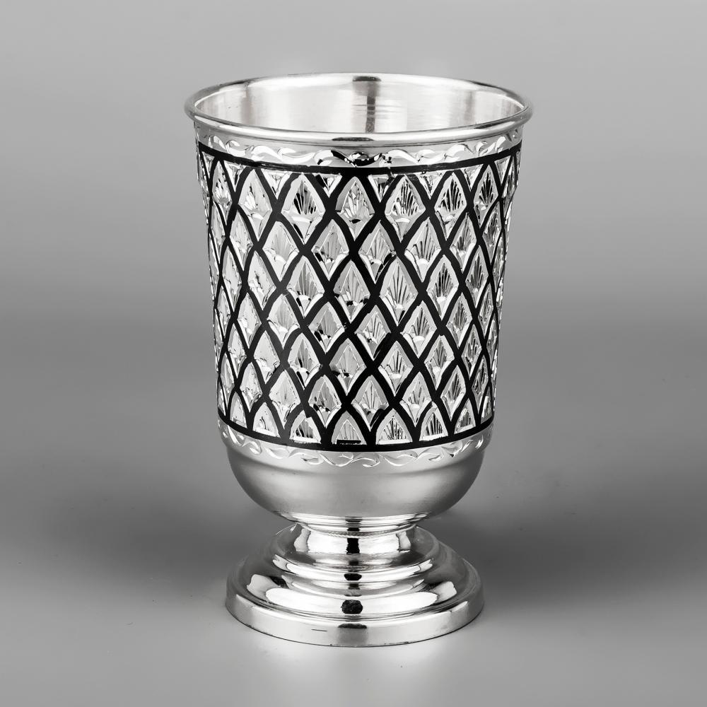 Серебряный набор для воды со стаканами