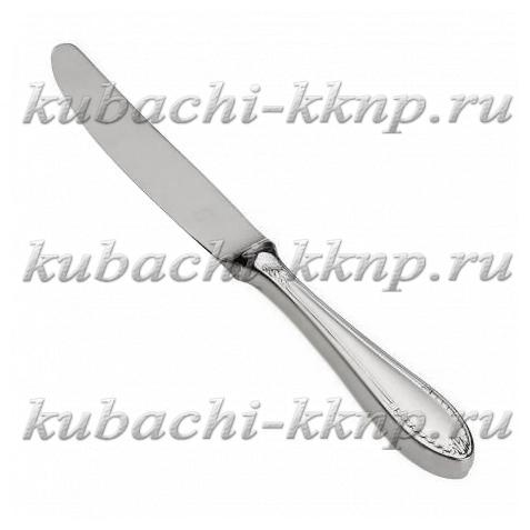 Серебряный столовый нож Розочка, н03 фото 1