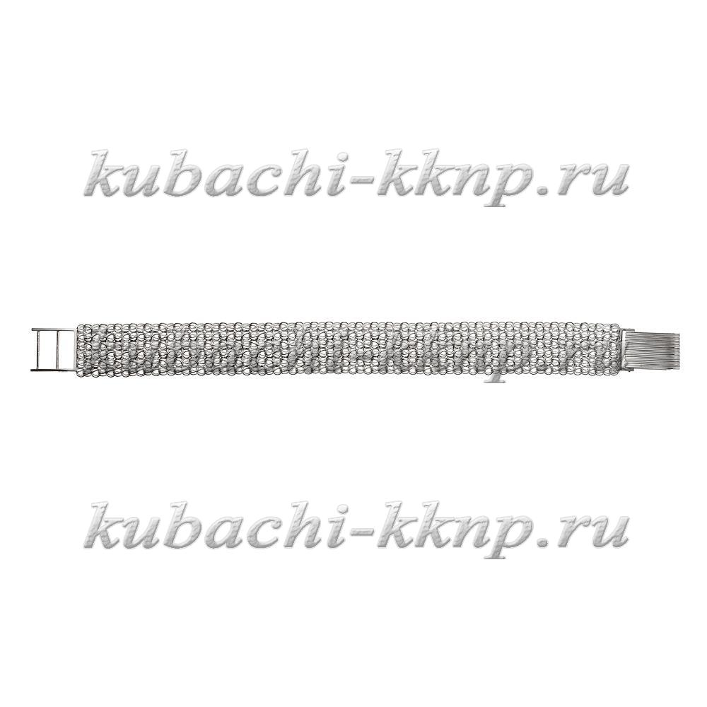 Серебряный женский браслет на руку 
