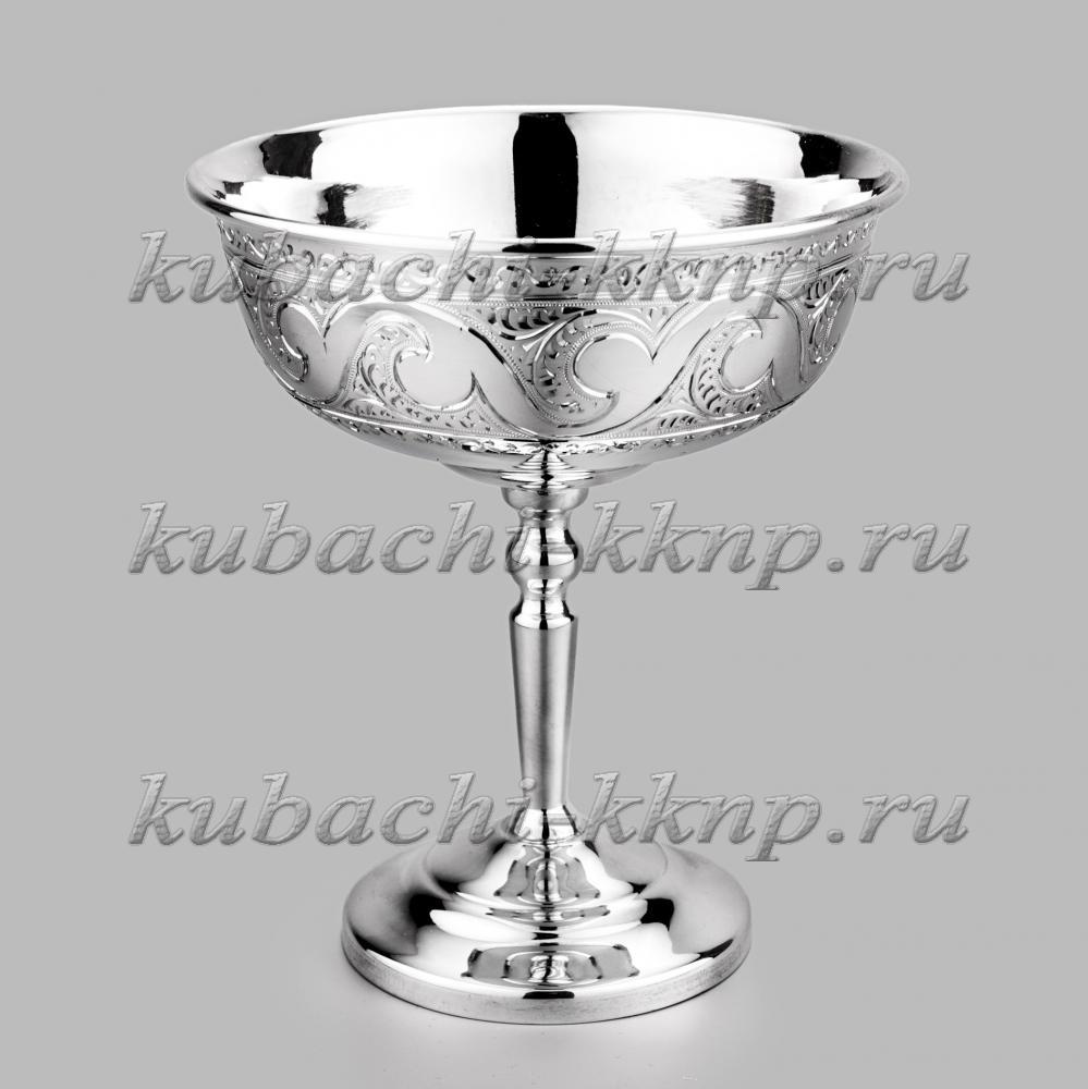 Серебряная креманка Византия, КМ05 фото 1