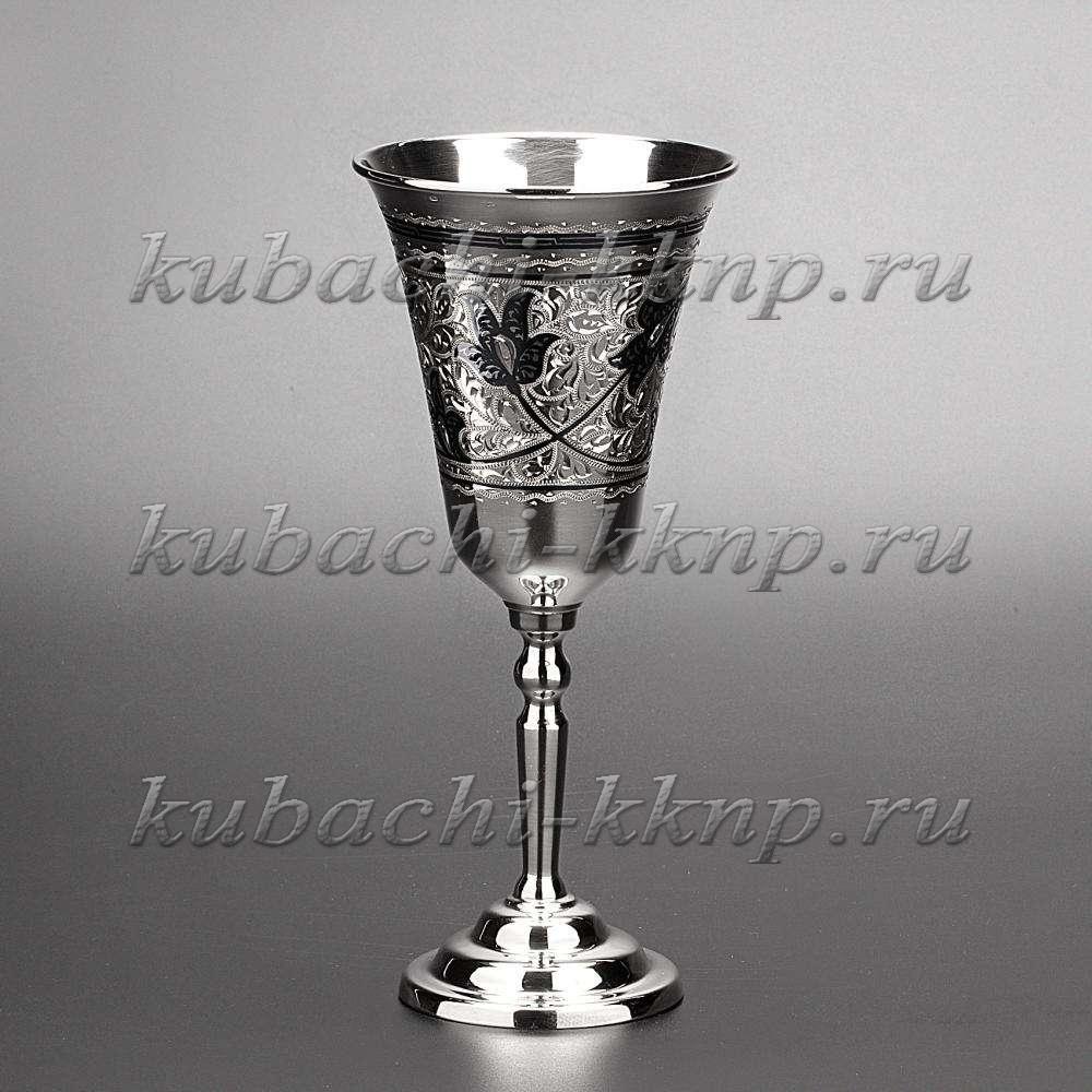 Набор серебряных бокалов из серебра «Колокольчик»