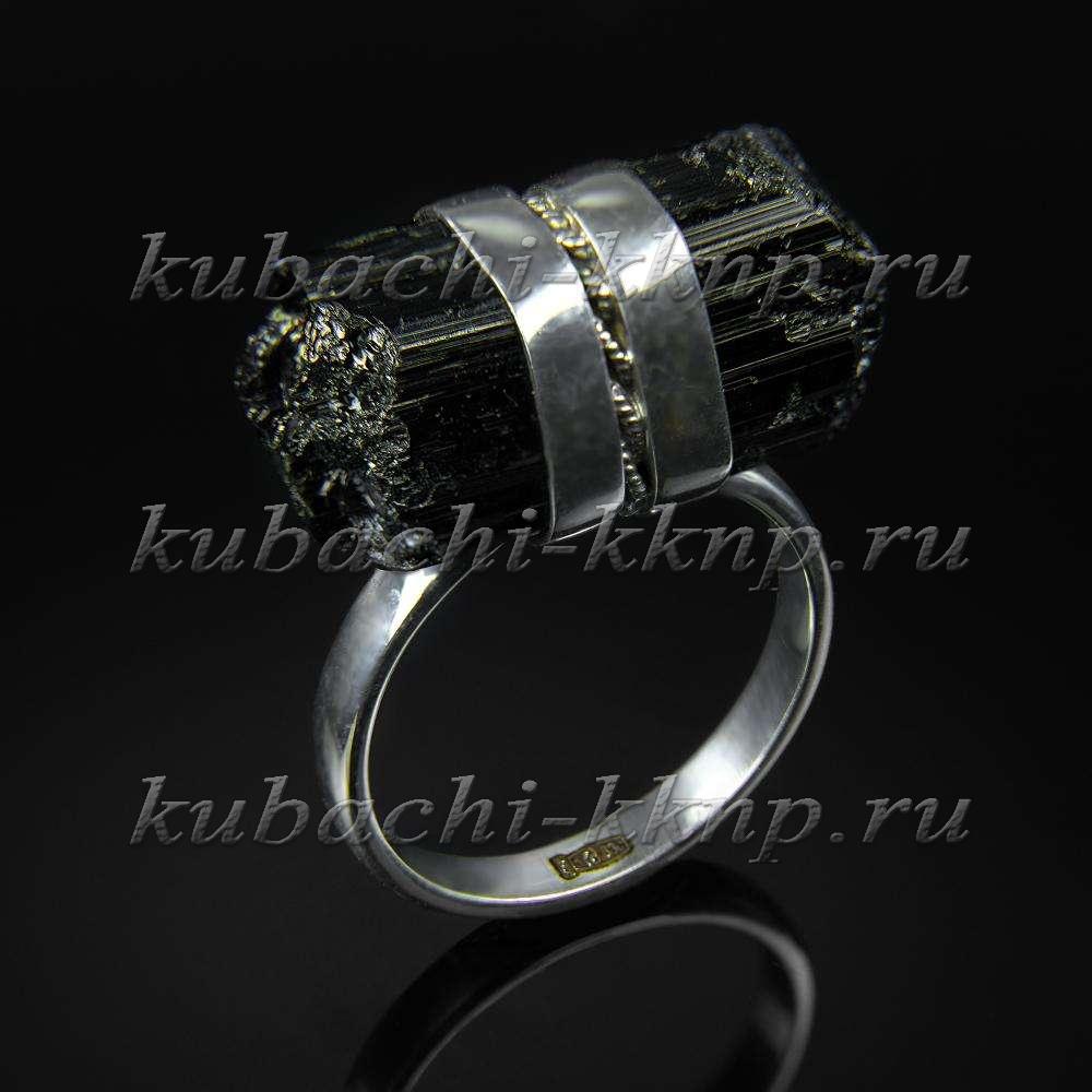 Серебряное кольцо в единственном экземпляре с натуральным морионом