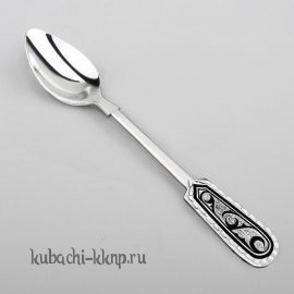 Чайная серебряная ложка 