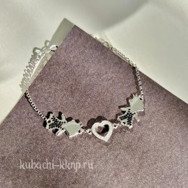 Серебряный браслет на руку 