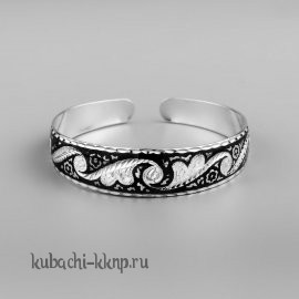 Серебряный браслет Кубачи на женскую руку - БР187