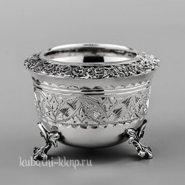 Серебряная солонка - с032