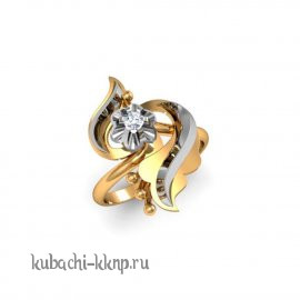 Женское золотое кольцо 