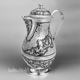 Серебряный Кувшин с чернением 