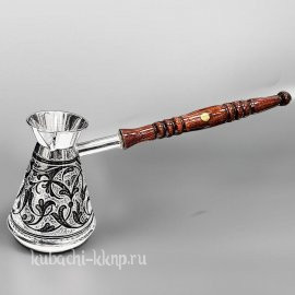 Серебряная турка для кофе - Т037