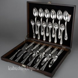 Столовый набор кубачинский на 6 персон - sn0007